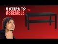 How to assemble Ikea's Lack Coffee Table