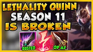 RIOT WILL GET QUINN NERFED IN SEASON 11 WITH THIS NEW ITEM (WARNING: NSFW 😳) - League of Legends