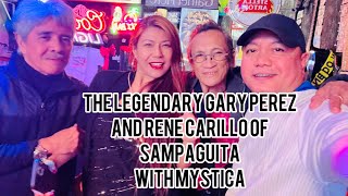 The legendary artists Mr Gary Perez and Mr. Rene Carillo.of Sampaguita