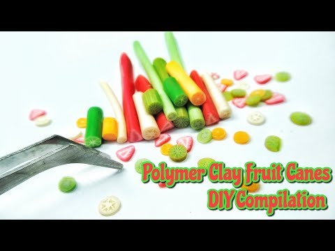 DIY Fruit Cane Tutorial : Fimo Cane Tutorial : Polymer Clay Tutorial : Andisa Charms DIY Fruit Cane Tutorial : Fimo Cane Tutorial : Polymer Clay Tutorial : Andisa Charms