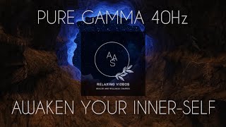 15 Minutes Pure Gamma Binaural beats 40Hz| Brain power, third eye, Pineal, Meditation, Genius