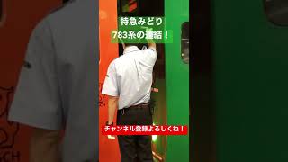 特急みどり783系連結　博多駅にて