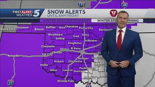 Thursday Jan. 9, 2025 Forecast: Alert day, snow likely