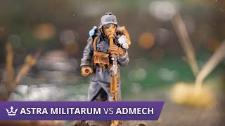 Astra Militarum vs Adeptus Mechanicus - Warhammer 40k 9th Edition Battle Report