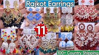 Premium Quality Rajkot \u0026 Oxidised Earrings Collection 2024 | Latest Indo-Western Winter Earrings