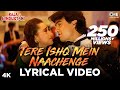Tere Ishq Mein Naachenge Lyrical | Aamir Khan, Karisma | Kumar Sanu | Raja Hindustani | 90's Hits