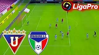 Liga de Quito vs Imbabura EN VIVO Liga Pro Ecuador 2024