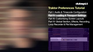 Traktor Pro Guide - Preferences Pt 2/4: Loading and Transport Settings