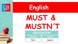 MUST / MUSTN´T for OBLIGATION. Inglés para niños  ✔👩‍🏫 PRIMARIA