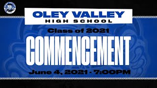 Oley Valley High School 2021 Commencement