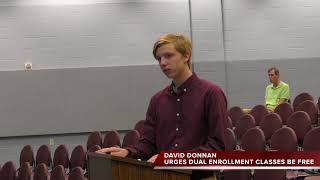 David Donnan: Dual Enrollment Classes Should Remain Free