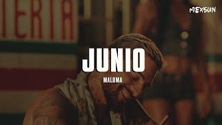 Maluma - Junio (Letra)