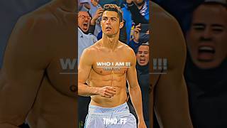 Who I Am 👿 | Ronaldo Attitude Status | #shorts #viral #attitude | @bookofbillionaires1115