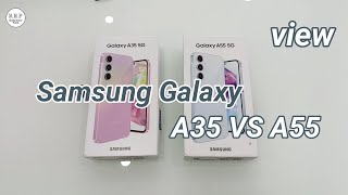 Samsung Galaxy A35 5G VS A55 5G View Full Desain, Mana Yang Lebih Bagus?