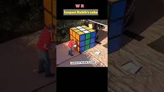 Biggest Rubik's Cube World Record 😱😳