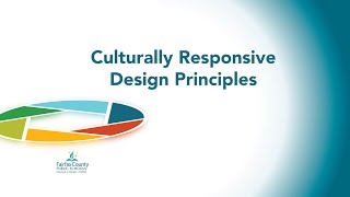 FCPS Culturally Responsive Design Principles