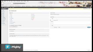 Wordpress 101 Part 2 - Wordpress Dashboard Basics