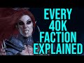 Every single Warhammer 40k (WH40k) Faction Explained | Part 2