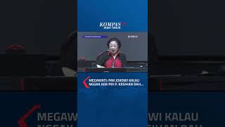Megawati : Pak Jokowi Kalau Tidak Ada PDI P Kasihan Dah #shorts #jokowi #pdip #megawati #capres2024