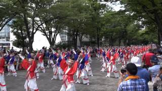 ほにやさん　2013原宿スーパーよさこい1日目NHK前ｽﾄﾘｰﾄ