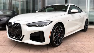 2021 BMW M440i xDrive Mineral White Metallic 382HP | In-Depth Visual Walk Around