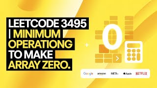 LeetCode 3495 Minimum Operations Make Array Elements Zero #leetcode #python #dailychallenge #day18