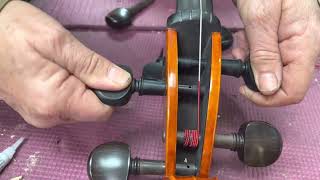 Troubleshooting Knilling Geared Pegs that are slipping