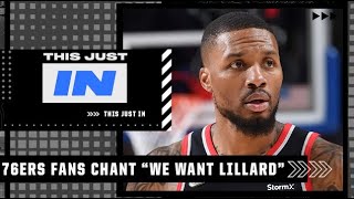 Reacting to 76ers fans chanting ‘We want Lillard’ | This Just In