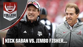Alabama vs. Texas A&M: Nick Saban vs. Jimbo Fisher should be electric! | ESPN College Football
