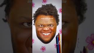 I tried to draw “angry reactions“ ✨happy✨and it was harder than i thought 😳| JULIA GISELLA #shorts