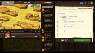 CodeCombat - Sarven Road - JavaScript