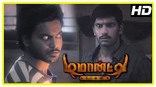 Demonte Colony Horror Scene | Arulnithi and friends see them pass away in TV | Ramesh Thilak