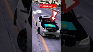 Tutorial Flag Kazakhstan🇰🇿 Car Parking Multiplayer #carparkingmultiplayer