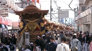 「鳳の祭」2013年9月22日 試験曳き(下)〜Danjiri festival of Otori Sakai City