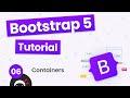Bootstrap 5 Crash Course Tutorial #6 - Containers