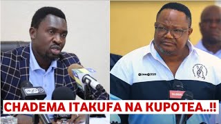 Kigwangala akosoa utawala wa Lissu chadema itakufa na kupotea amuombe msamaha mbowe