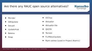 “A/B Linux updates with RAUC and meta-rauc-community: now & in the future” by Leon Anavi