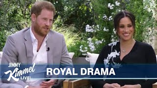 Jimmy Kimmel on Meghan & Harry’s Shocking Interview with Oprah