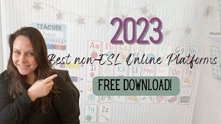 Best non-ESL platforms for new Online Teachers in 2023 🎧| No degree or experience required jobs
