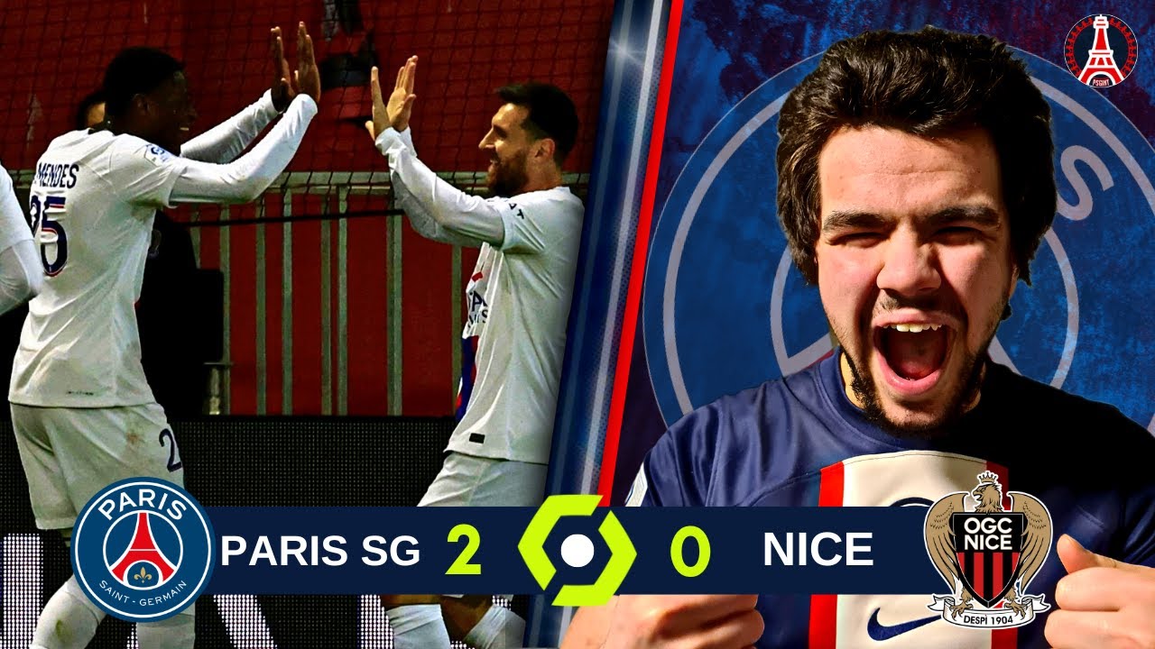 FINALLY!! PSG 2-0 OGC Nice • Ligue 1 Uber Eats [INSTANT MATCH REACTION ...