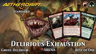 🔴🟢 GRUUL DELIRIUM AGGRO | Aetherdrift Standard MTG Arena Bo1