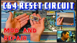 Keyboard Reset Circuit for Commodore 64 | Mods and Repairs