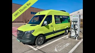 Cuby Bus 100% Electric Green Power based on Mercedes Benz Sprinter [ENG subtitles]