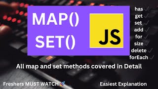 Master Map and Set in JavaScript | Data Structures Explained Clearly! 🚀