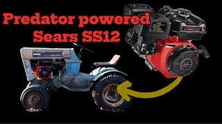 How to predator swap a Sears Lawn tractor