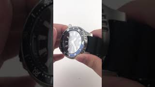 【CITIZEN】PROMASTER 亞洲限定款 鋼鐵河豚EX自動上鍊橡膠潛水機械錶/黑x銀框 NY0111-11E