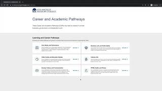 Introduction to Career and Academic Pathways Program Mapper