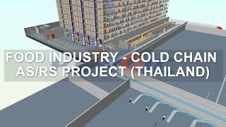 Food Industry - Cold Chain AS/RS Project - Thailand | KENGIC Intelligent