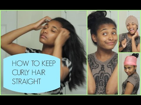 How To Keep Curly Hair Straight! How To Keep Curly Hair Straight!