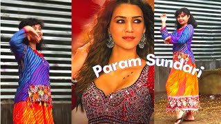 NEW Param Sundari Dance Video | Mimi & Kriti Sanon | Dance like a Bollywood Star